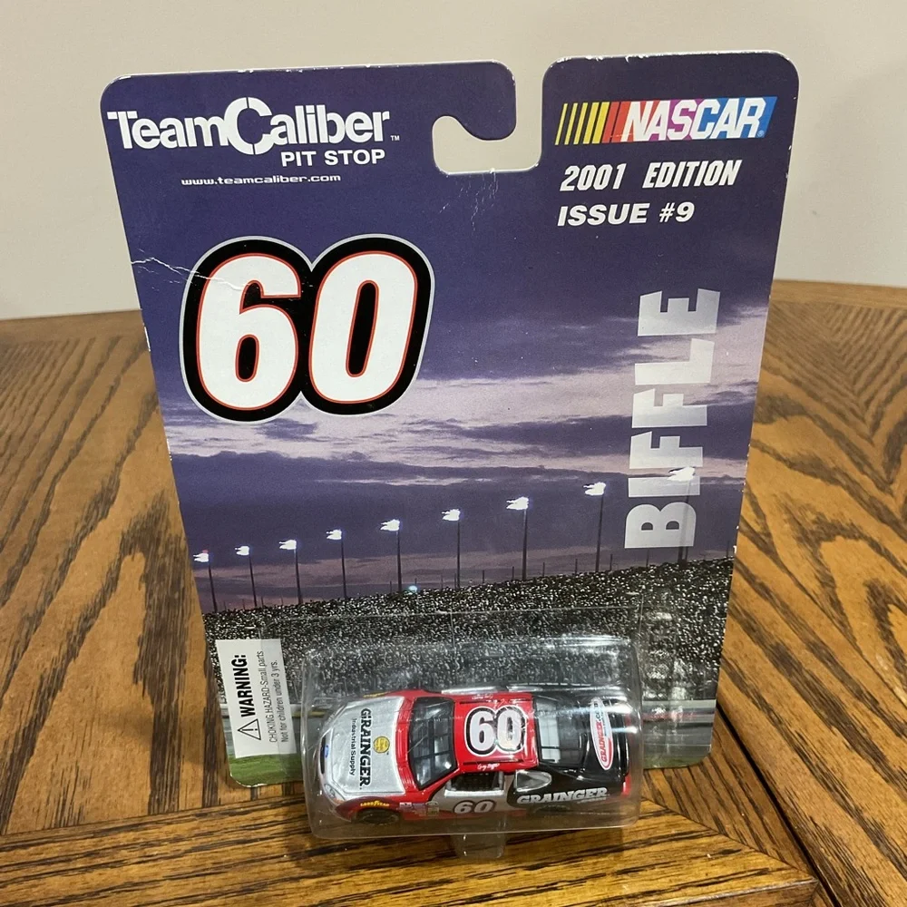 Nascar Team Caliber Pit Stop Die-Cast Car #60 2001 Edition Issue #9 Grainger